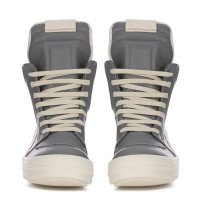 Converse x Rick Owens Lido Jumbo Laced Geobasket High Grey Milk