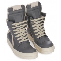 Converse x Rick Owens Lido Jumbo Laced Geobasket High Grey Milk
