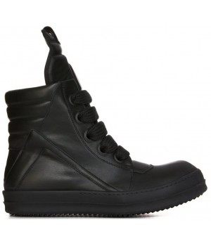 Converse x Rick Owens Lido Jumbo Laced Geobasket High Total Black