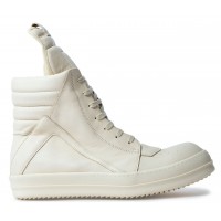 Converse x Rick Owens Lido Jumbo Laced Geobasket High Total Milk