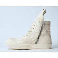 Converse x Rick Owens Lido Jumbo Laced Geobasket High Total Milk