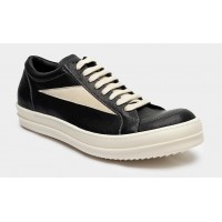 Rick Owens x Vans Lido Vintage Low Leather Black Milk