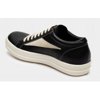 Rick Owens x Vans Lido Vintage Low Leather Black Milk