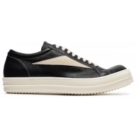 Rick Owens x Vans Lido Vintage Low Leather Black Milk