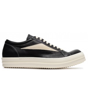 Rick Owens x Vans Lido Vintage Low Leather Black Milk