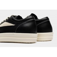 Rick Owens x Vans Lido Vintage Low Leather Black Milk