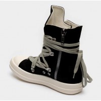 Rick Owens DRKSHDW Megalace Black White