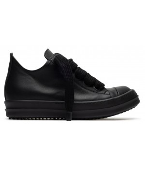 Rick Owens Jumbo Laced Low All Black