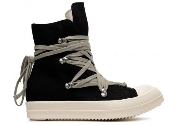 Rick Owens DRKSHDW Megalace Black White