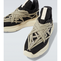 Rick Owens Megalace Geth Runner Black