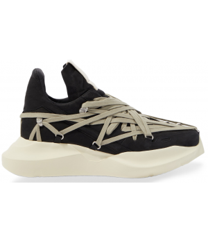 Rick Owens Megalace Geth Runner Black