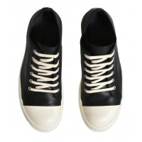 Rick Owens Ramones DRKSHDW Low Black Milk
