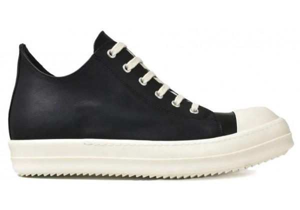 Rick Owens Ramones DRKSHDW Low Black Milk