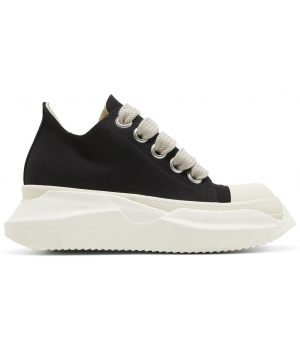 Rick Owens Jumbo Porterville DRKSHDW Laced Abstract Pearl Black