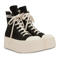 Rick Owens Double Bumper Drkshdw Platform High Black