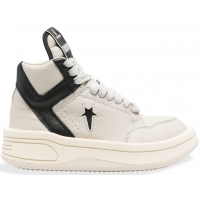 Rick Owens x Converse Turbowpn Drkshdw Mid Oyster Black