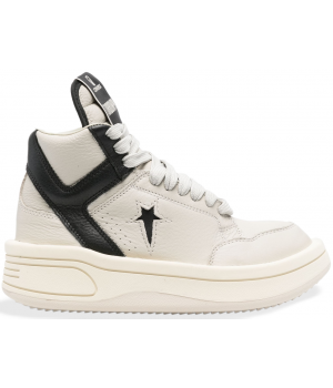 Rick Owens x Converse Turbowpn Drkshdw Mid Oyster Black
