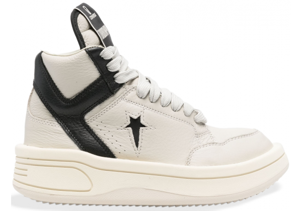 Rick Owens x Converse Turbowpn Drkshdw Mid Oyster Black