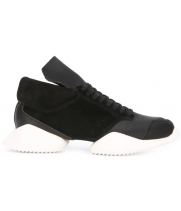 Rick Owens x Adidas Tech Runner Black