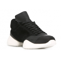 Rick Owens x Adidas Tech Runner Black