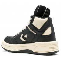 Rick Owens x Converse Turbodrk Black Cloud Cream