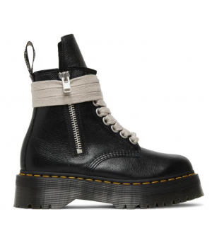 Ботинки Rick Owens x Dr Martens Strobe 1460 Quad Sole Jumbo Lace Black