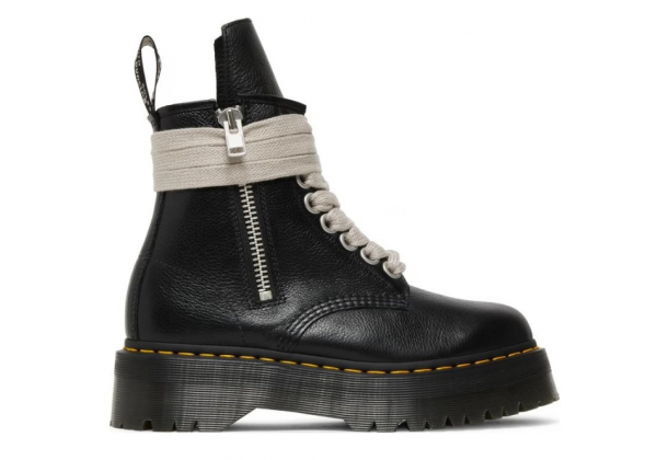 Ботинки Rick Owens x Dr Martens Strobe 1460 Quad Sole Jumbo Lace Black