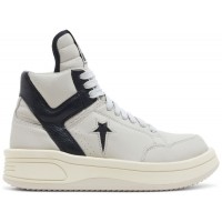 Rick Owens x Converse DRKSHDW TURBOWPN Mid Oyster Black