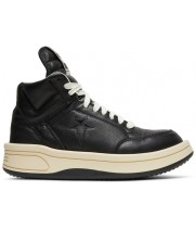 Rick Owens x Converse DRKSHDW TURBOWPN Mid Black Cream