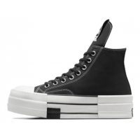 Rick Owens x Converse Drkshdw Dbl Drkstar Chuck 70 High Black