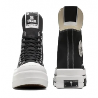 Rick Owens x Converse Drkshdw Dbl Drkstar Chuck 70 High Black